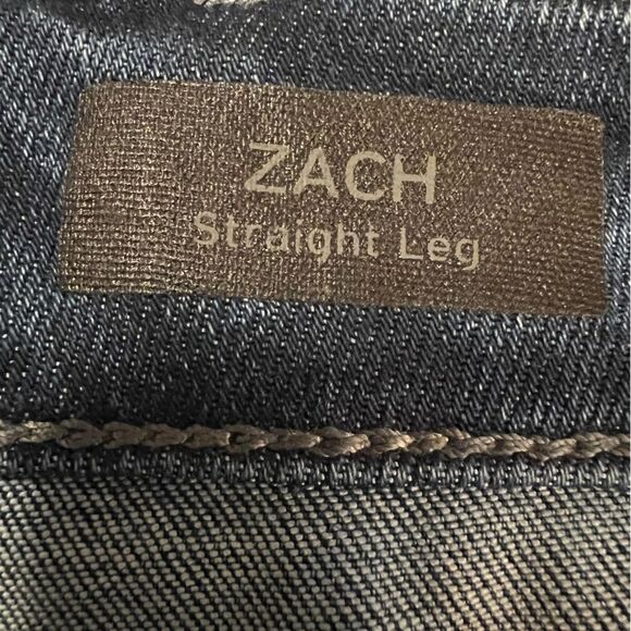 MAVI Men's Zach Straight Leg Jeans 40 x 32 Dark Wash - Picture 7 of 9